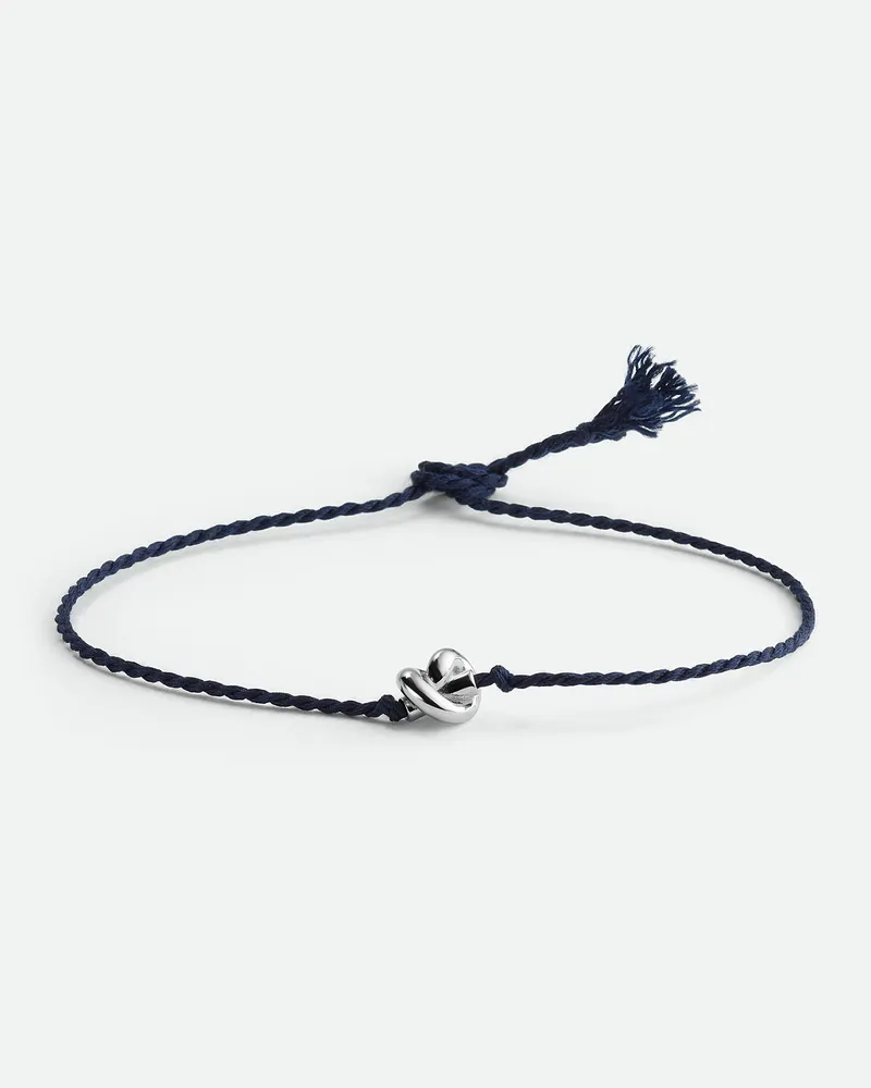 Bottega Veneta Freundschaftsarmband-Blau - Unisex Blau
