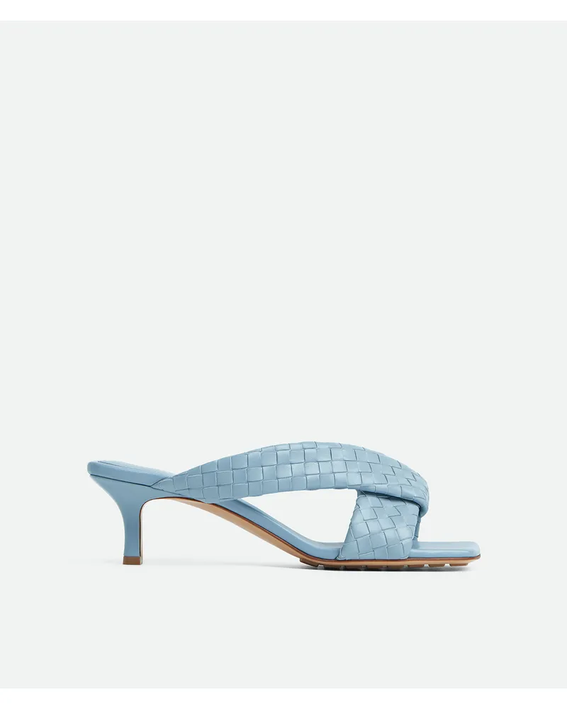 Bottega Veneta Riva Mules - Blau - Damen 100 % Lammleder Blau