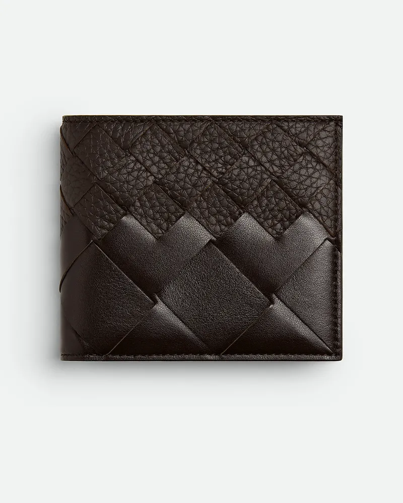 Bottega Veneta Intrecciato Bi-fold Portemonnaie Fondant
