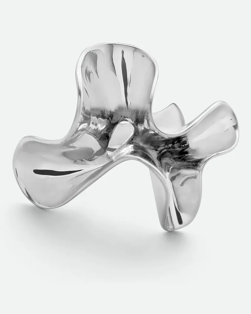 Bottega Veneta Anemone Ring - Silver - Damen Silver