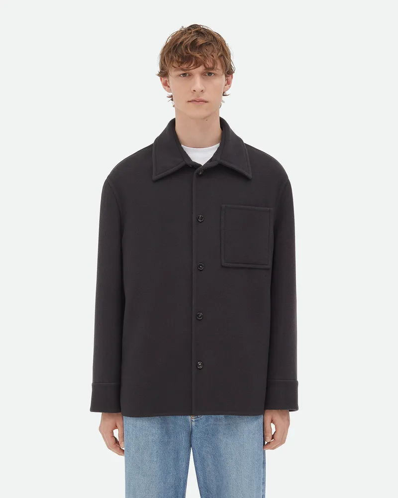 Bottega Veneta Mantel Aus Weichem Doppeltem Kaschmir - Braun - Herren Kaschmir Braun