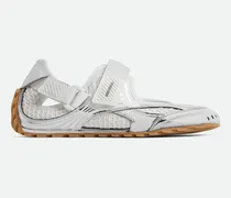 Orbit Flash Mary-Jane-Sneakers-Silber - Damen