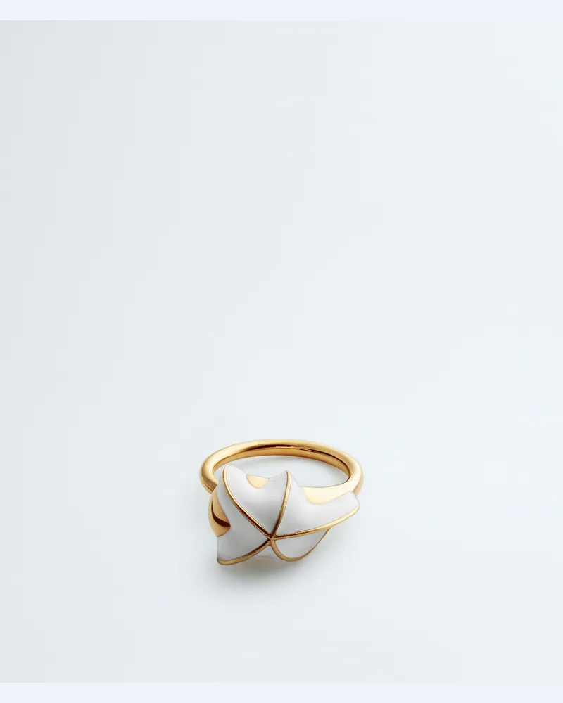 Bottega Veneta Drop Ring-Weiss - Damen Weiss