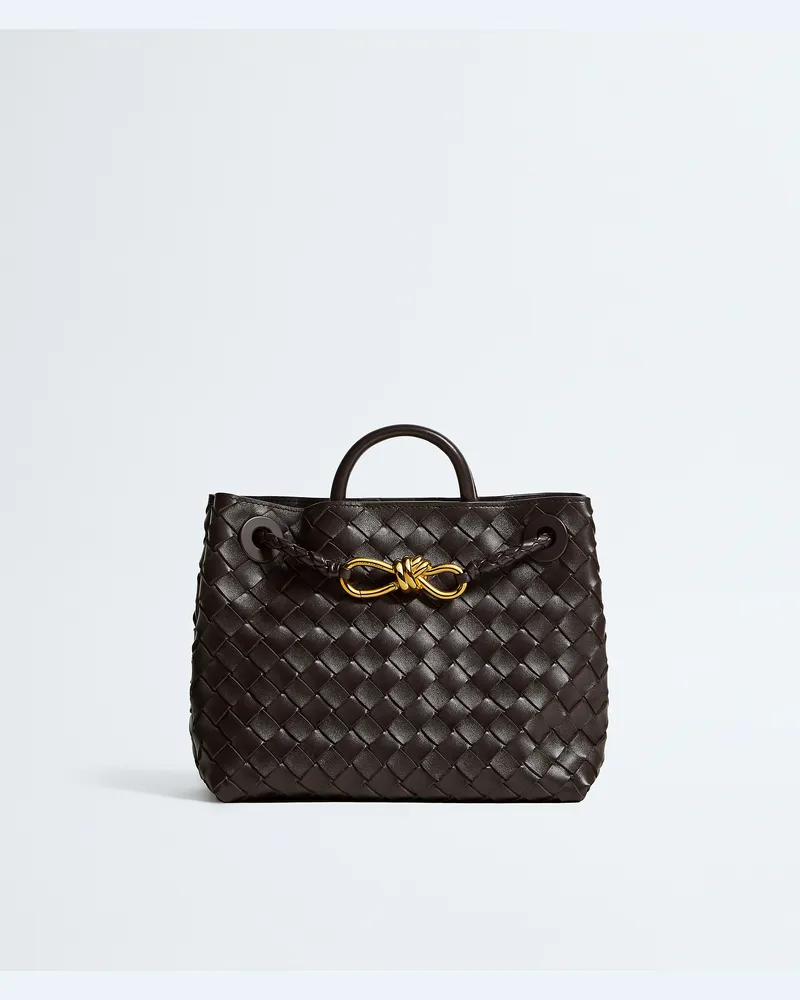 Bottega Veneta Kleine Andiamo - Braun - Damen - 100 % Lammleder Braun