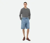 Cargo-shorts Aus Denim In Vintage Indigo