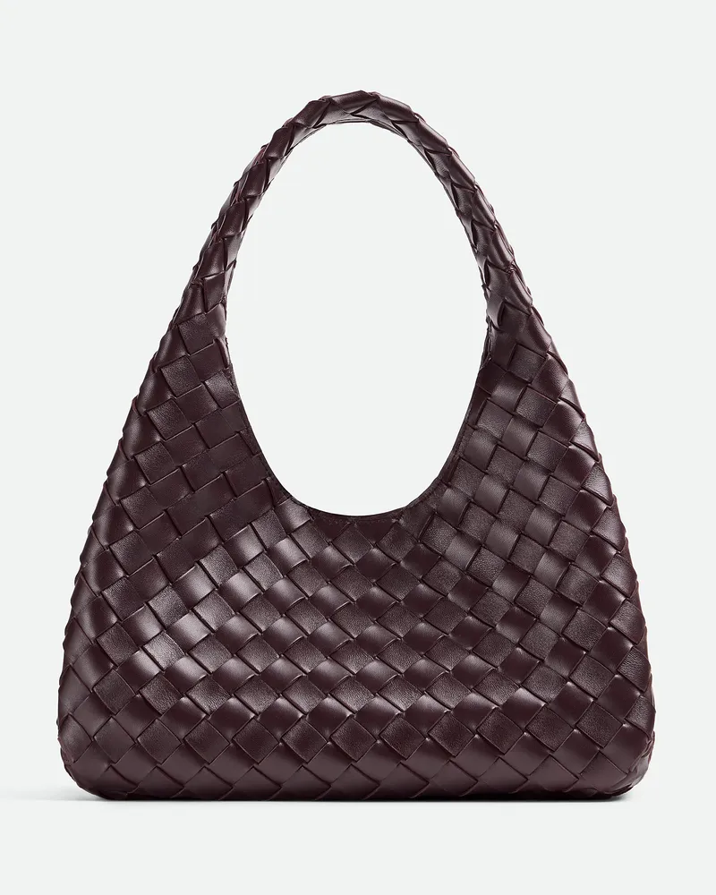 Bottega Veneta Kleine Campana - Bordeaux - Damen - 100 % Lammleder Bordeaux
