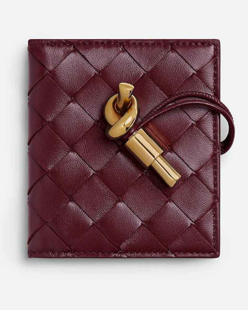 Bottega Veneta Andiamo Kartenetui - Bordeaux - Damen Bordeaux