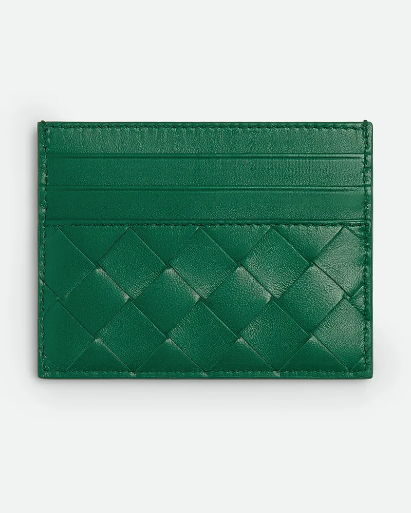 Bottega Veneta Intrecciato Kartenetui-Grün - Damen Grün