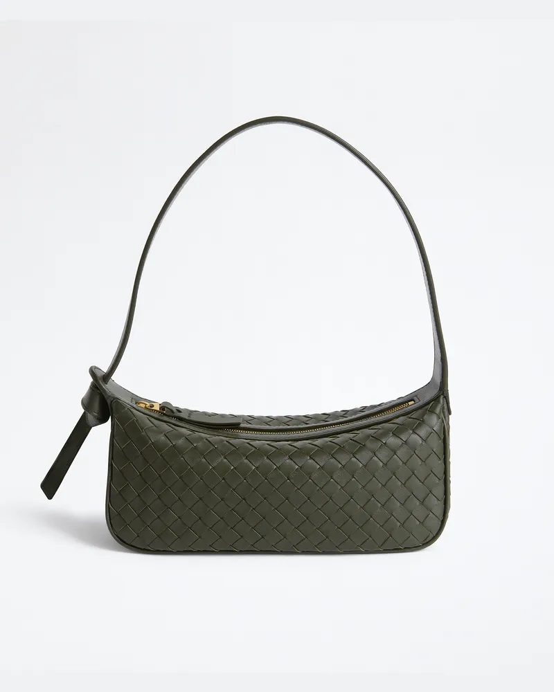 Bottega Veneta Nodo Schultertasche-Grün - Damen Grün