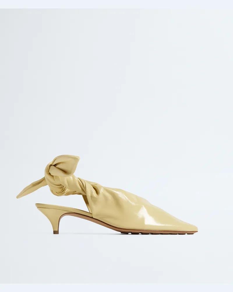 Bottega Veneta Vesta Slingback-pumps - Gelb - Damen 100 % Kalbsleder Gelb