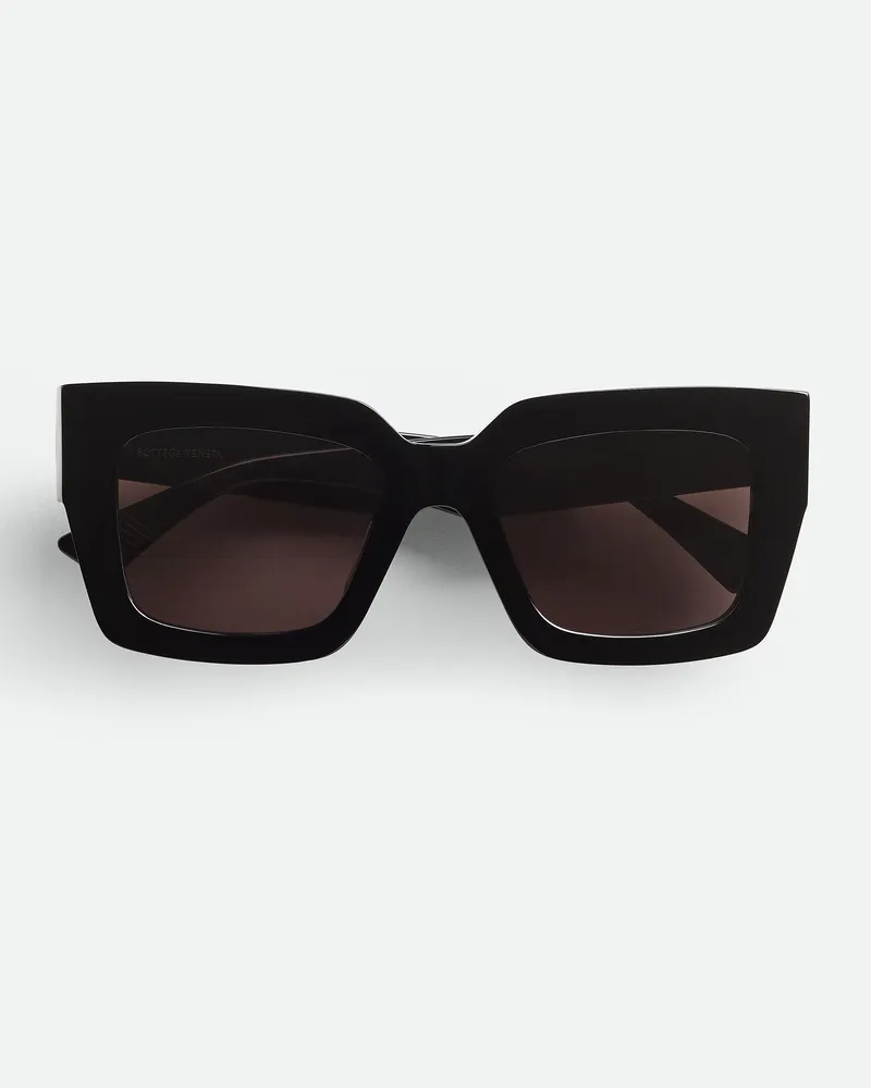 Bottega Veneta Eckige Classic Sonnenbrille Black