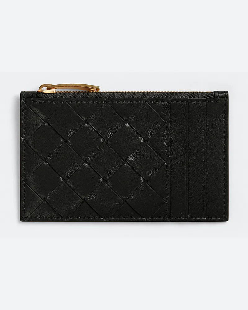 Bottega Veneta Kartenetui Mit Zipper - Schwarz - Damen Schwarz