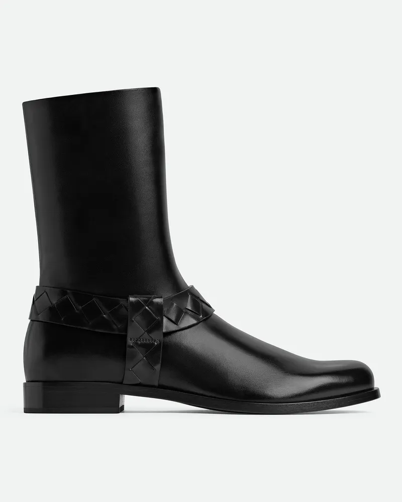 Bottega Veneta Achille Stiefel Black