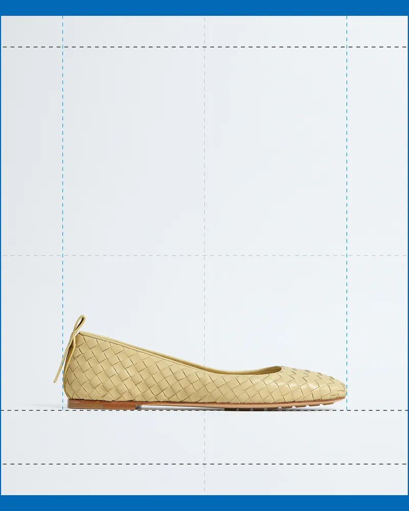 Bottega Veneta Charlotte Ballerinas-Gelb - Damen Gelb