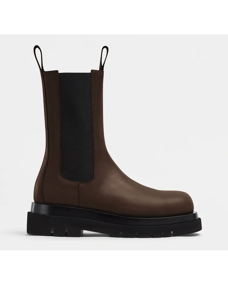 Bottega Veneta Lug Chelsea Stiefel Fondant