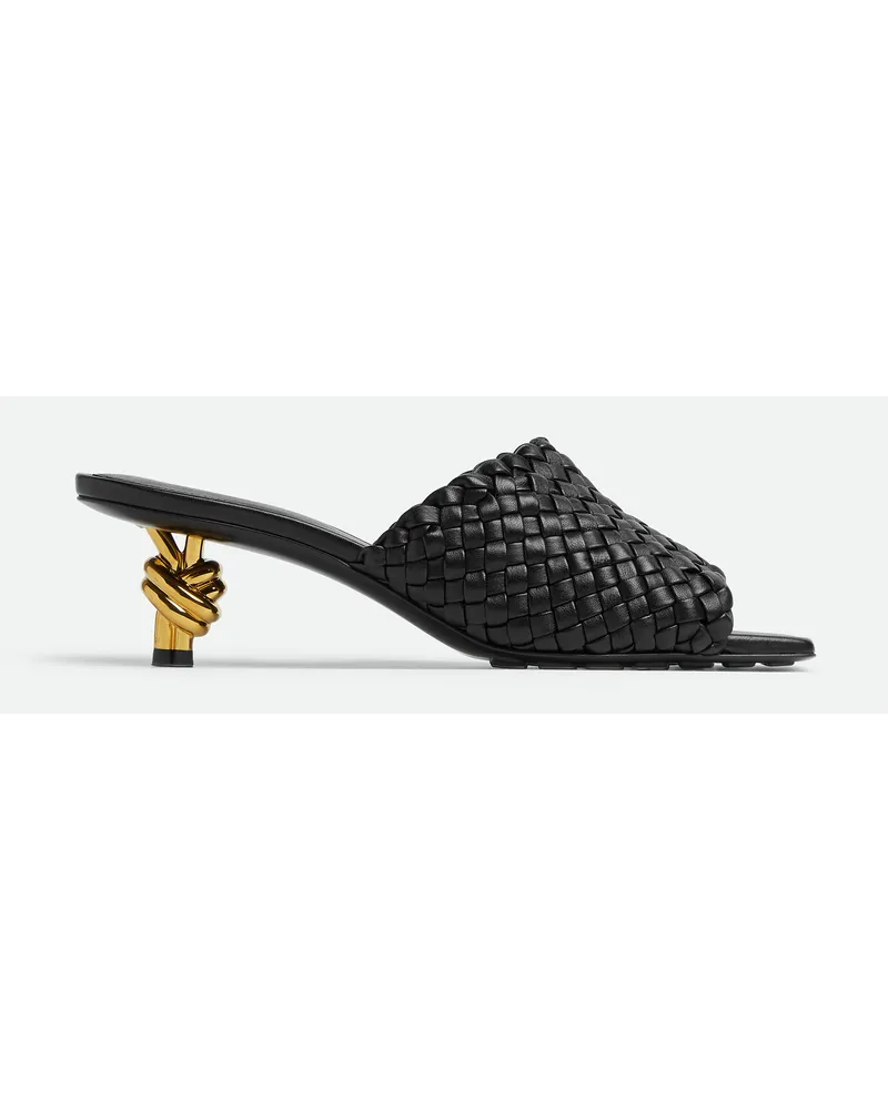 Bottega Veneta Knot Mules Black