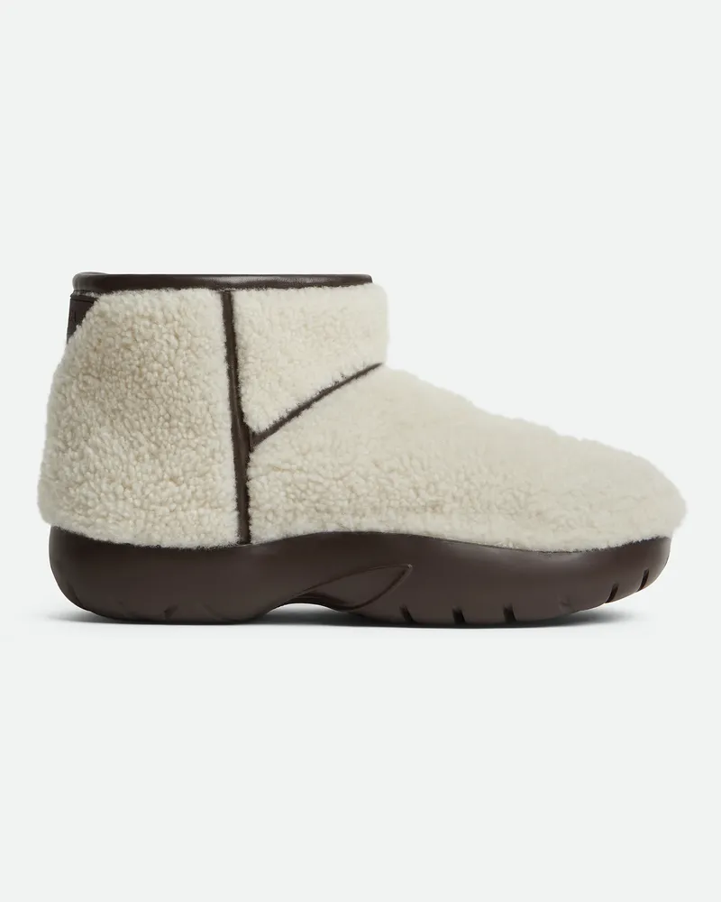 Bottega Veneta Snap Ministiefeletten Popcorn