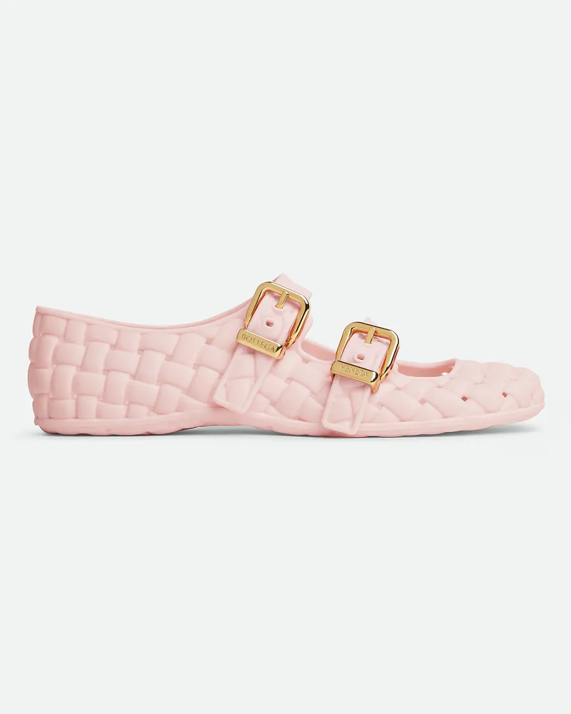Bottega Veneta Amy Maryjane Ballerinas Rose
