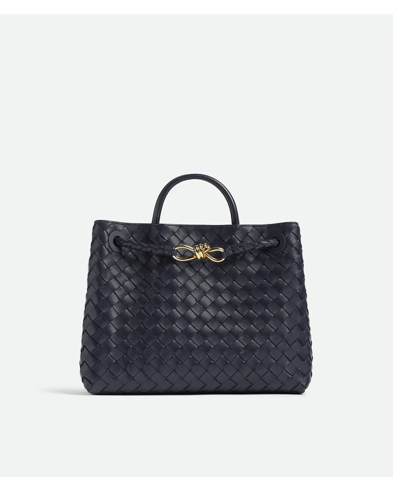 Bottega Veneta Andiamo - Blau - Damen - 100 % Lammleder Blau