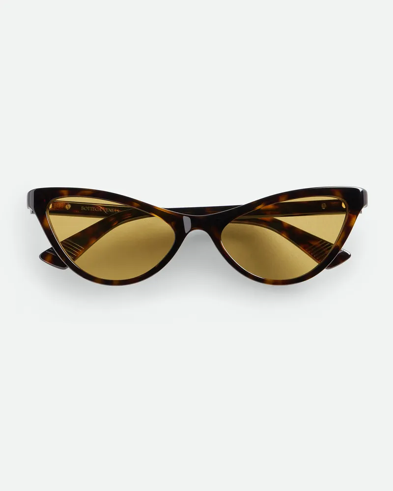 Bottega Veneta Classic Cat-eye-sonnenbrille Havana