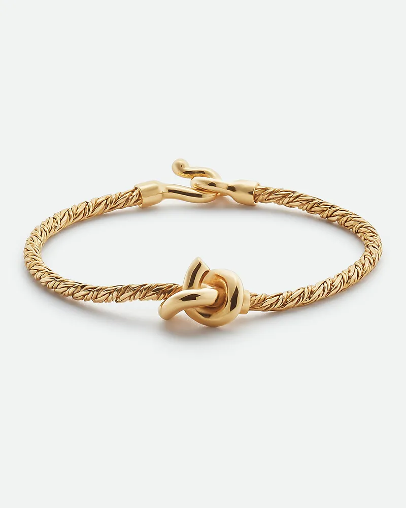 Bottega Veneta Knot Armband - Gold - Damen 100% Sterling Silver Gold