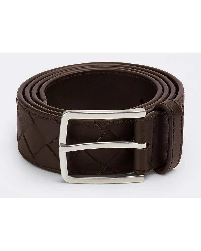 Bottega Veneta Intrecciato Gürtel Fondant