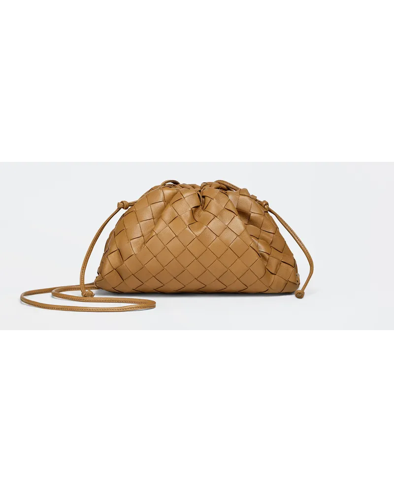 Bottega Veneta Mini Poch Caramel