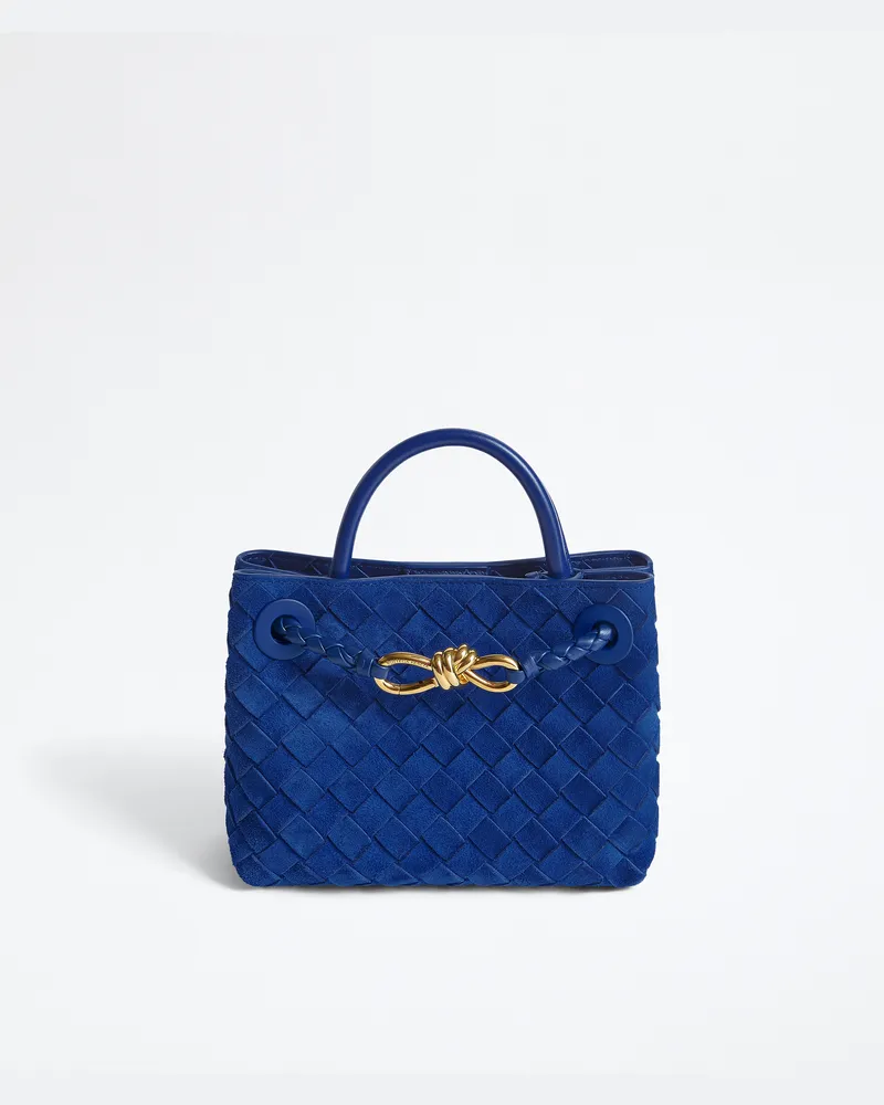 Bottega Veneta Mini Andiamo-Blau - Damen Blau