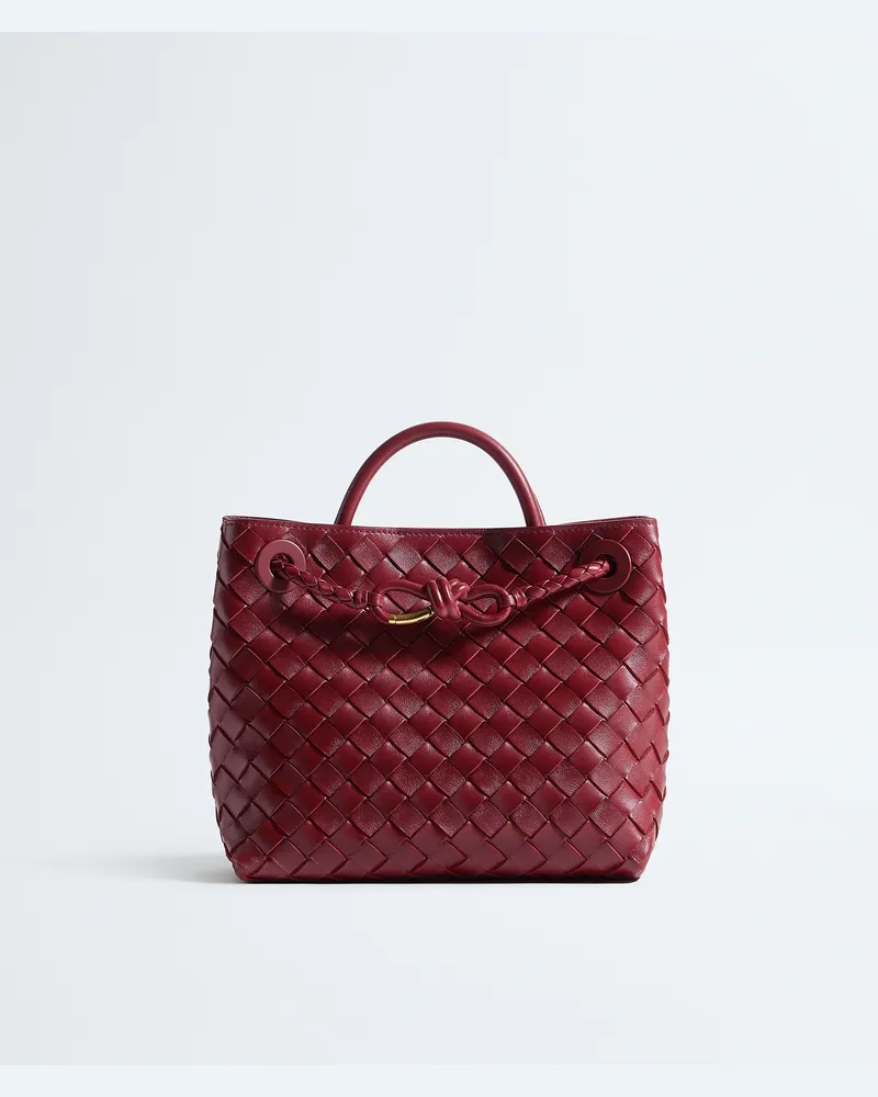 Bottega Veneta Kleine Andiamo - Rot - Damen - 100 % Lammleder Rot