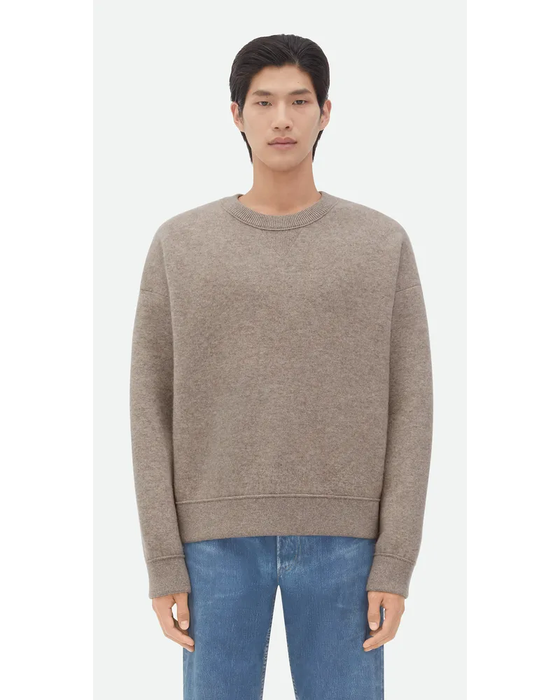 Bottega Veneta Pullover Aus Kopakte Kaschir Riverbed