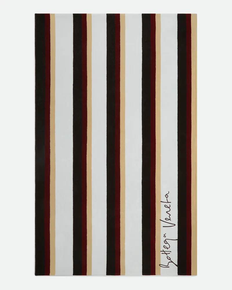 Bottega Veneta Gestreiftes Jacqardstrandtch Cloud