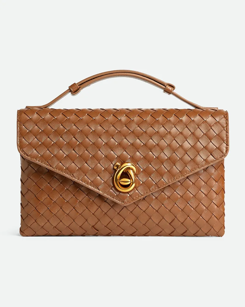 Bottega Veneta Knot Lock - Braun - Damen Braun
