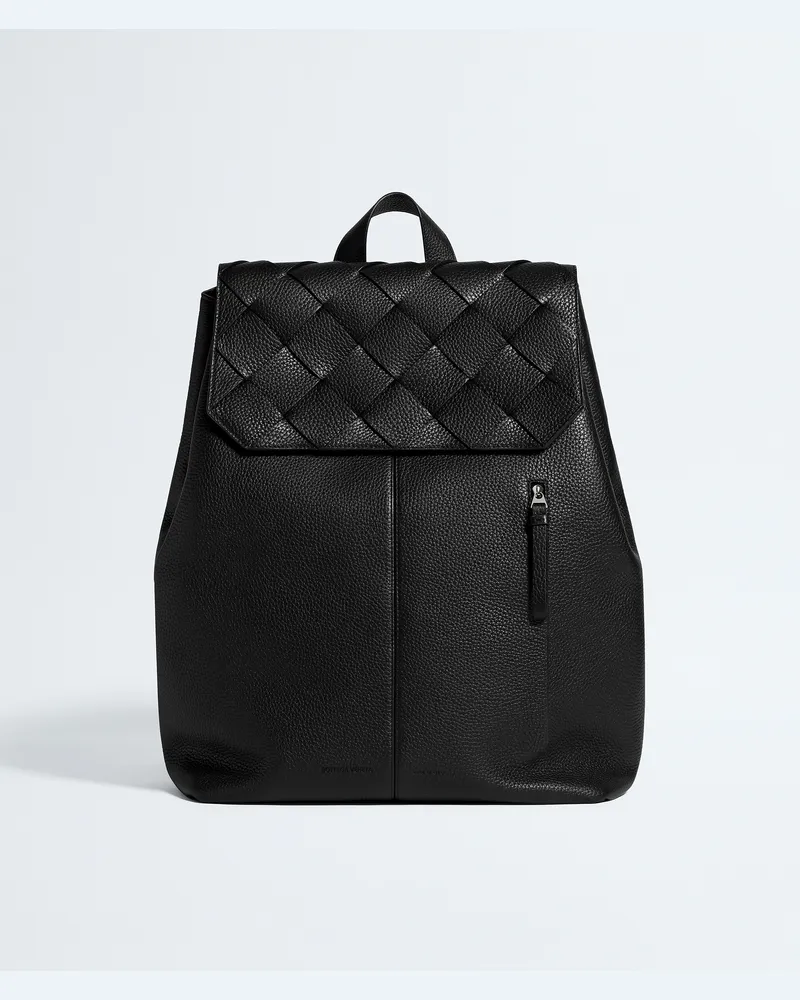 Bottega Veneta Diago Rucksack-Schwarz - Herren Schwarz