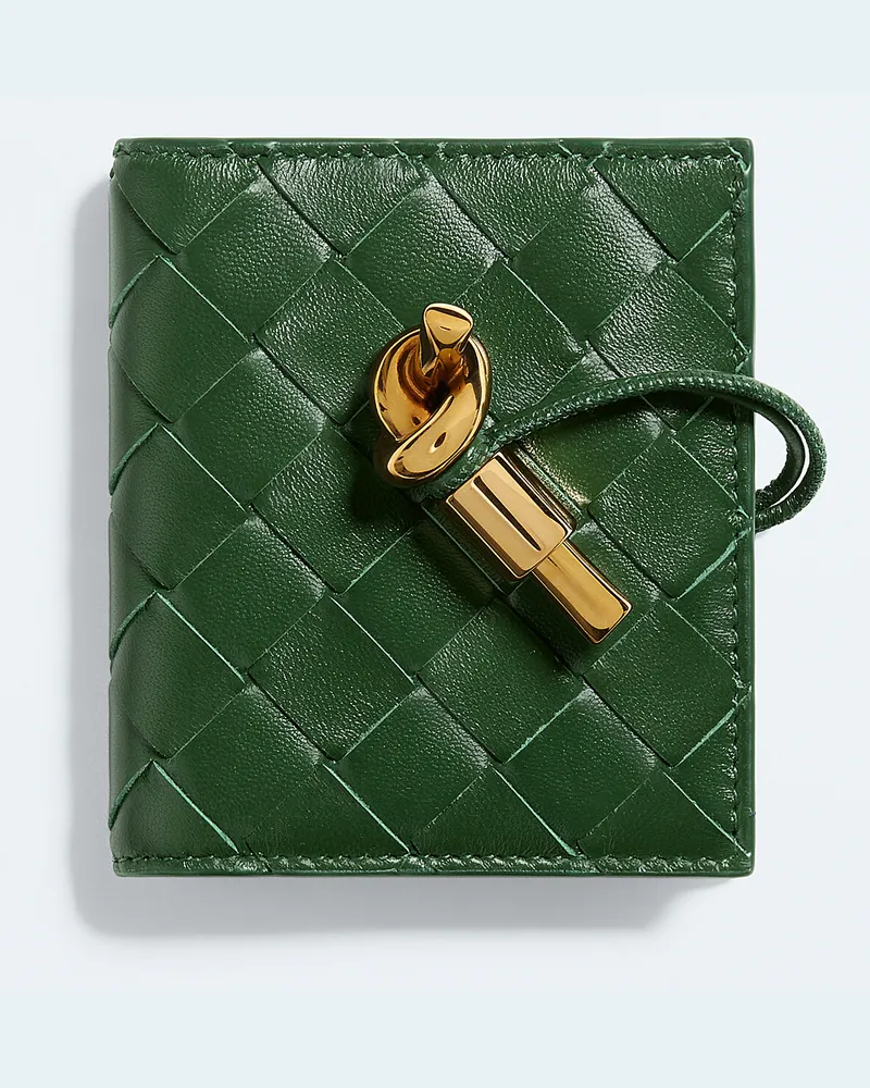 Bottega Veneta Andiamo Kartenetui-Grün - Damen Grün