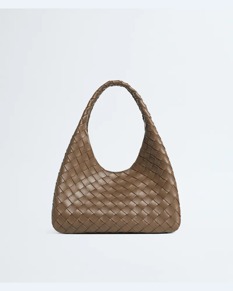 Bottega Veneta Kleine Campana - Braun - Damen - 100 % Lammleder Braun