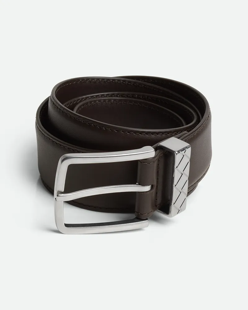 Bottega Veneta Intreccio Loop Gürtel Fondant