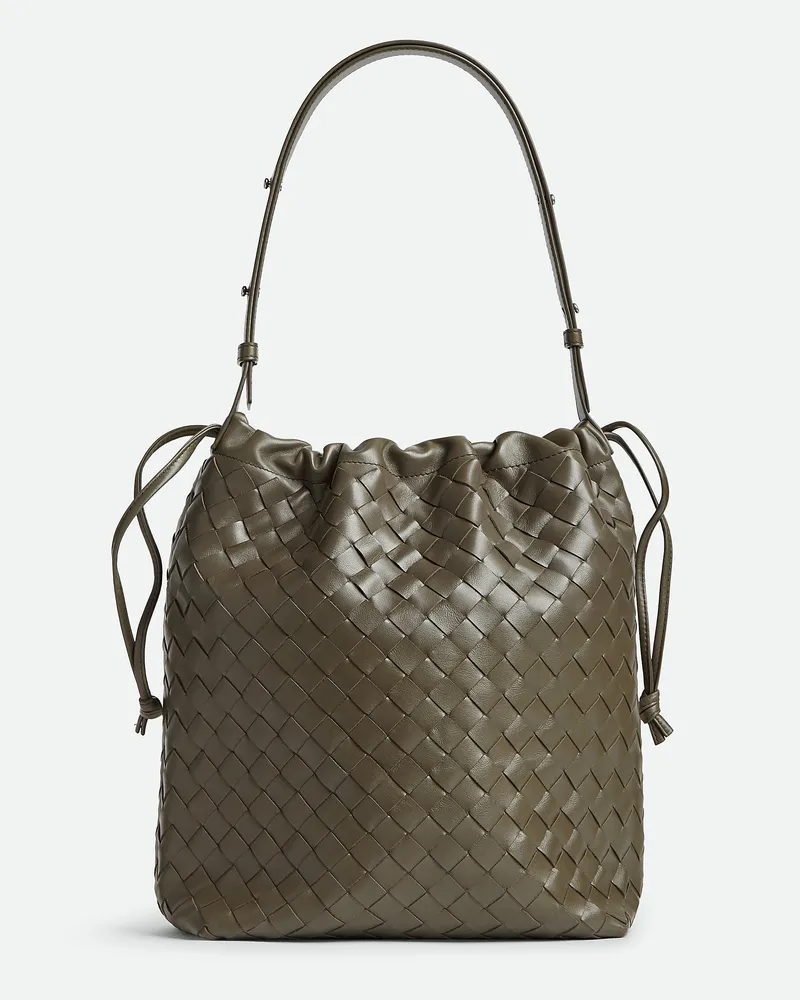 Bottega Veneta Intrecciato Biblioteca Beuteltasche Cypress