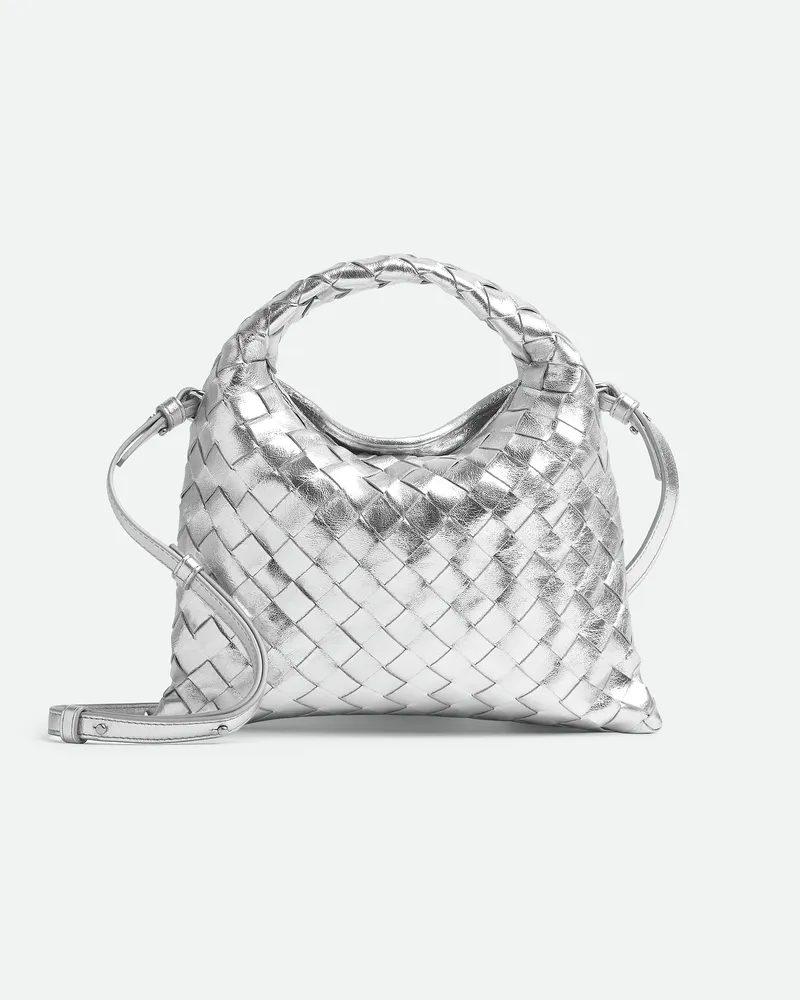 Bottega Veneta Mini Hop Silver