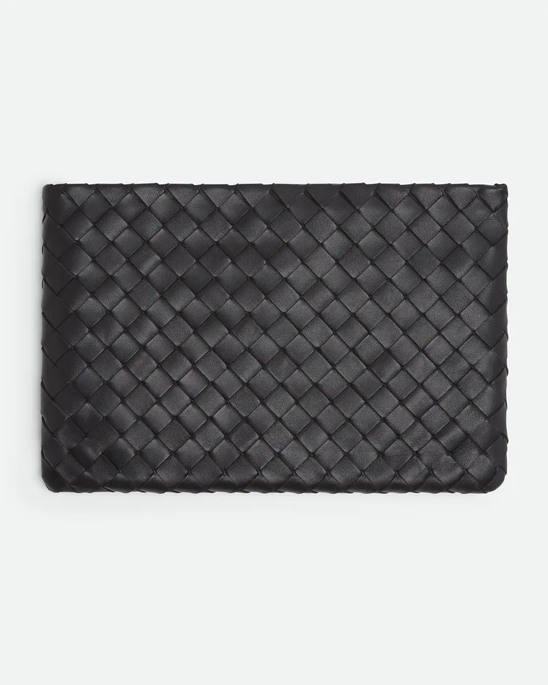 Bottega Veneta Mittelgrosse Poch Black