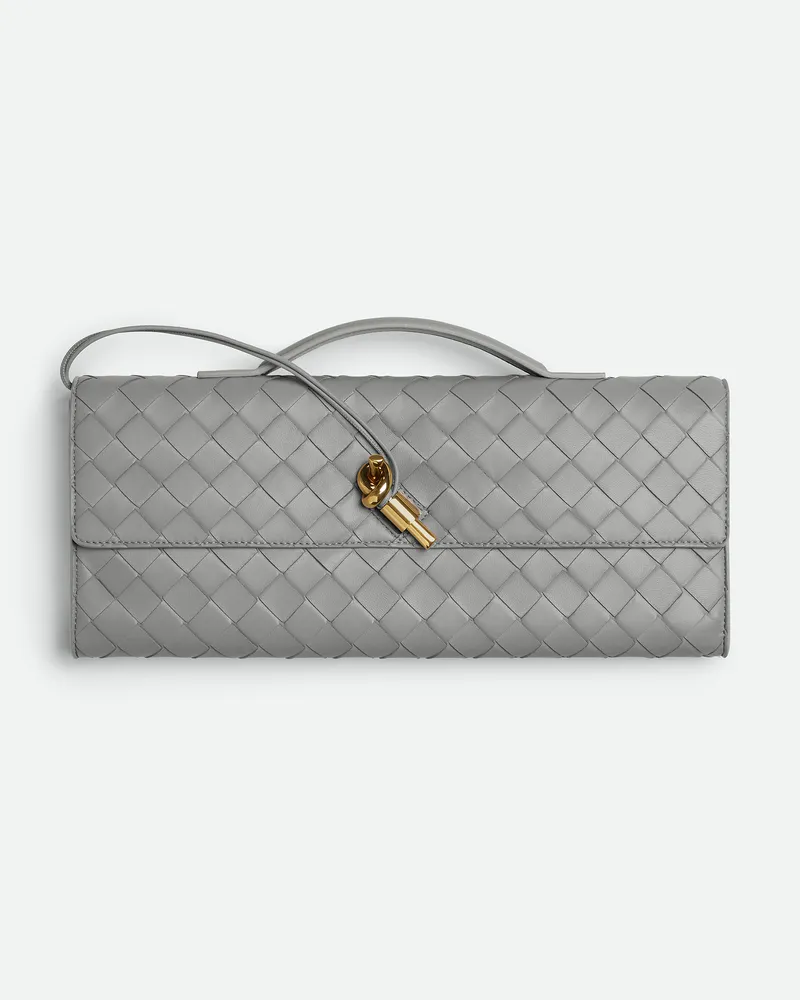 Bottega Veneta Andiamo Cltch Sterling