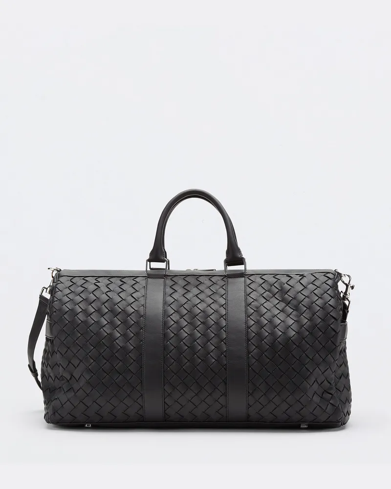 Bottega Veneta Intrecciato Dffle Black