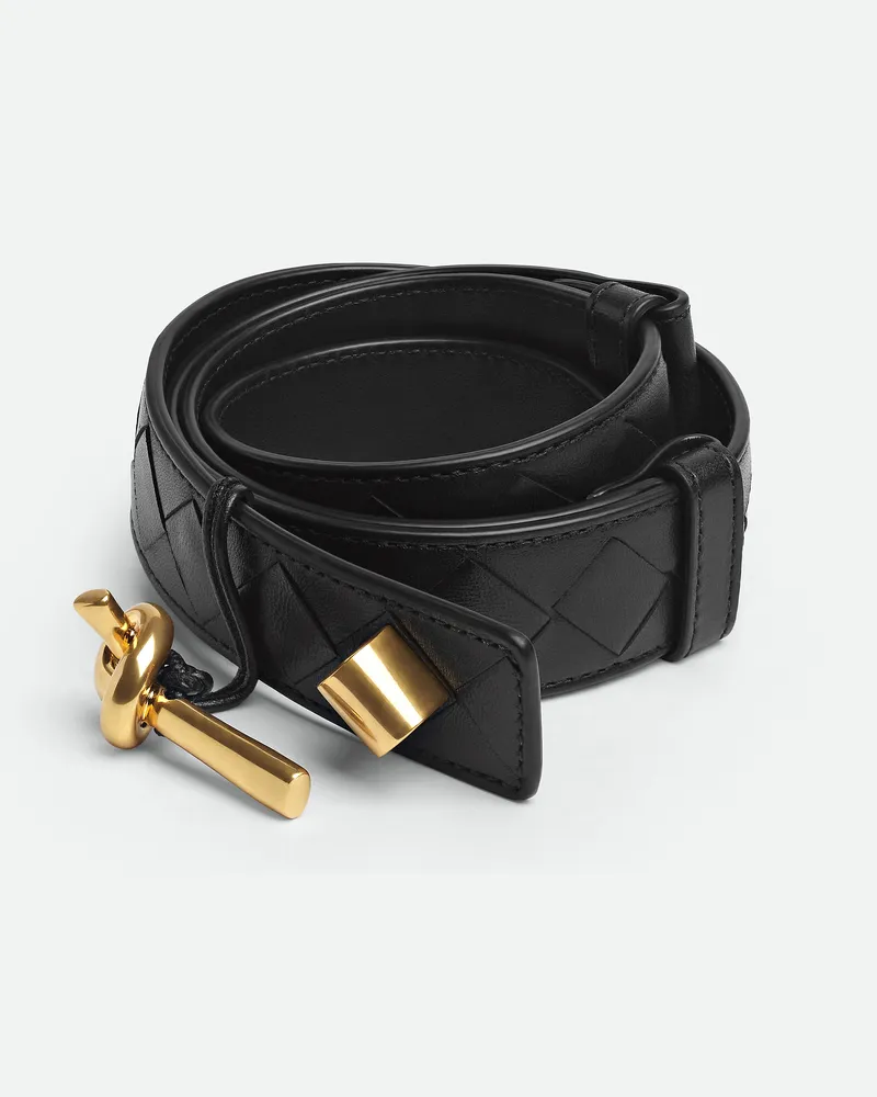 Bottega Veneta Andiamo Gürtel - Schwarz - Damen Schwarz