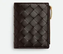 Kleines Intrecciato Bi-fold Portemonnaie