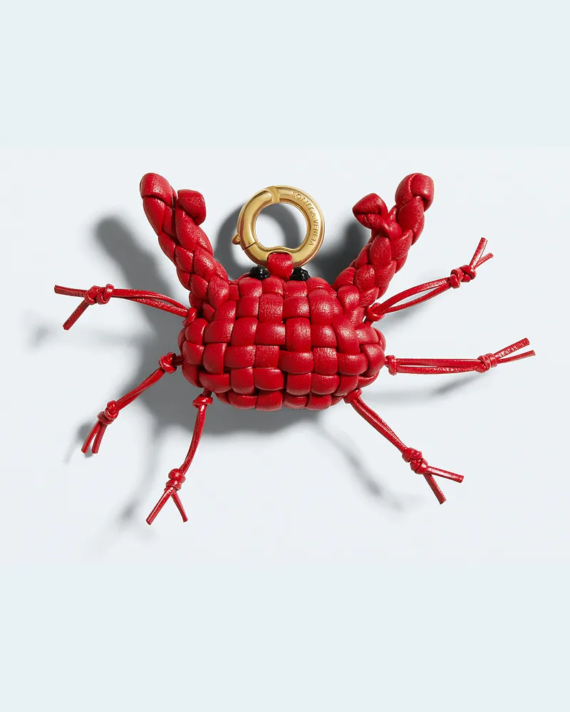 Bottega Veneta Krabben-Charm mit Haken-Rot - Herren Rot
