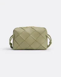 Bottega Veneta Kleine Cassette Kameratasche Travertine