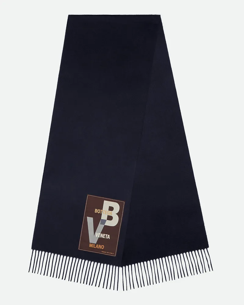 Bottega Veneta Kaschmirschal Navy