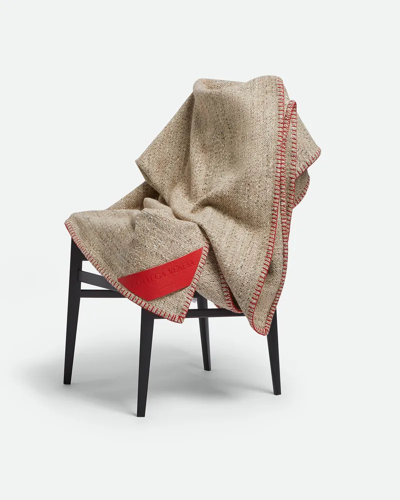 Bottega Veneta Tweed-Decke-Braun - Unisex Braun