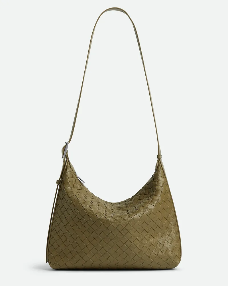 Bottega Veneta Kleine Traveler - Grün - Herren - 100% Hirschleder Grün