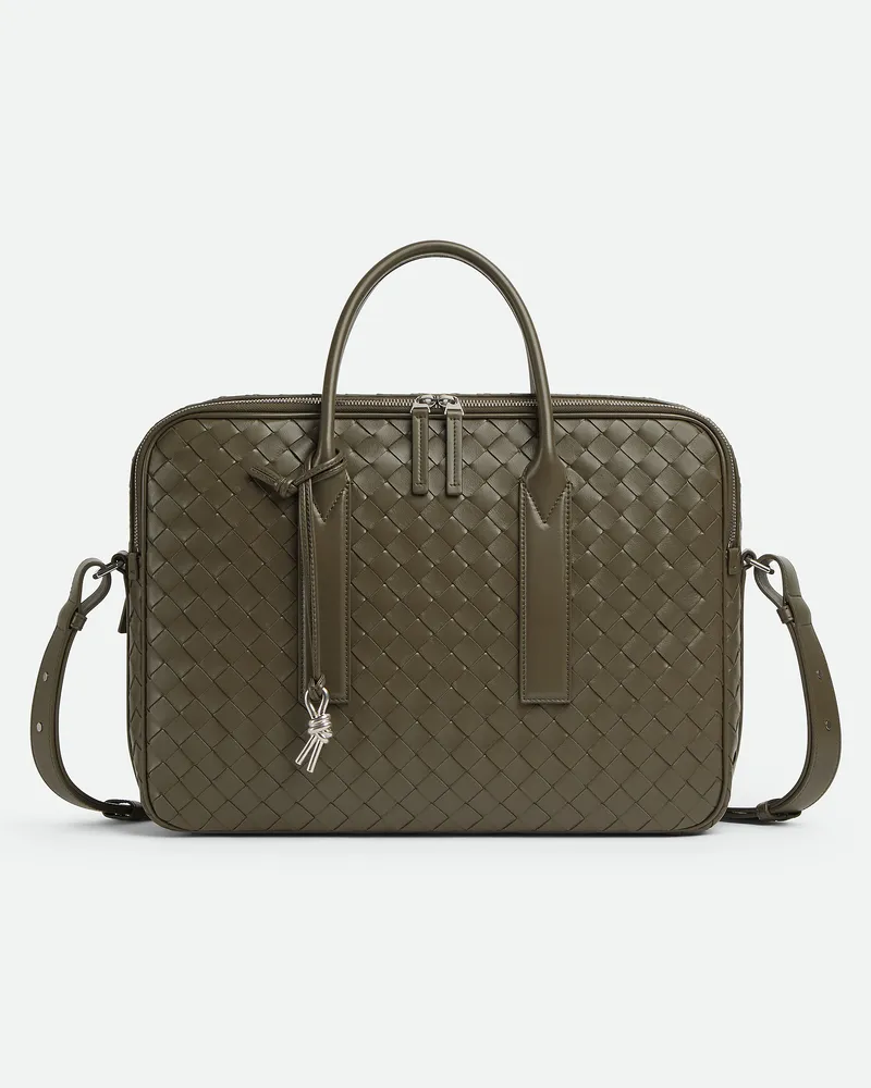 Bottega Veneta Getaway Aktentasche - Grün - Herren Grün