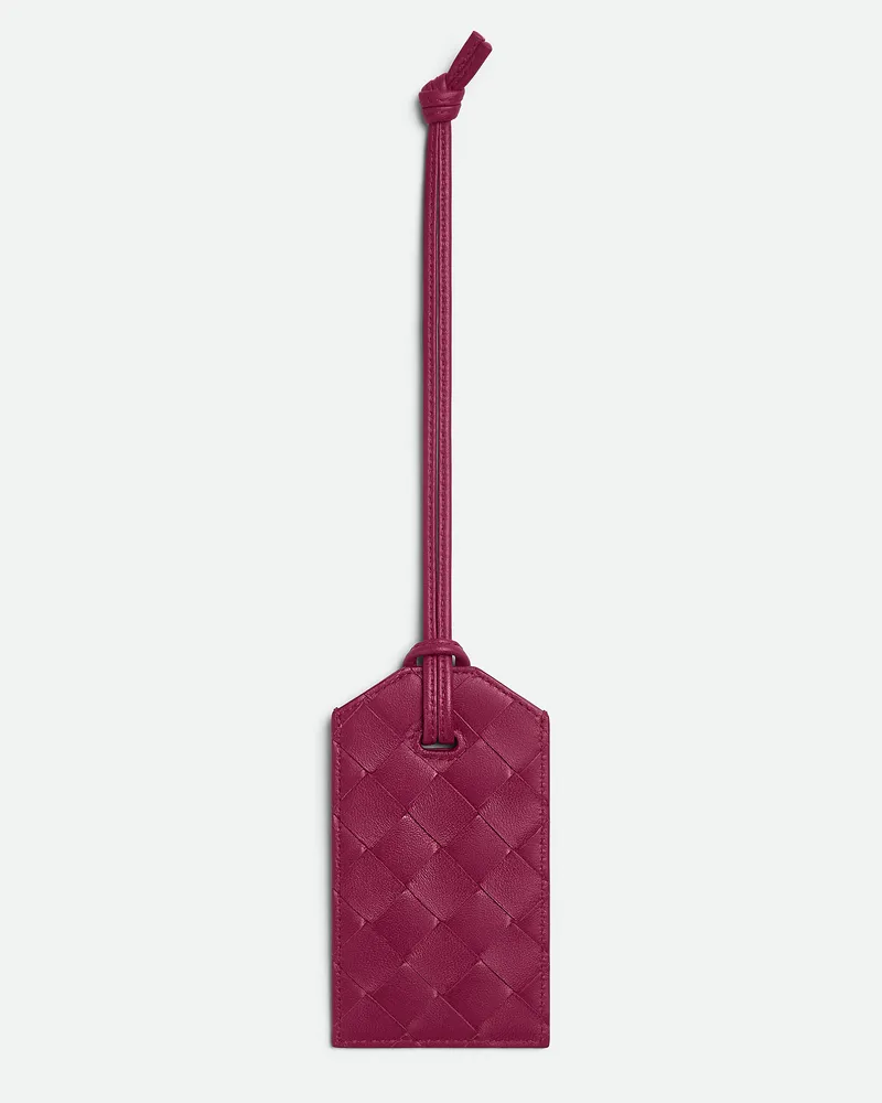 Bottega Veneta Intrecciato Gepäckanhänger Cinnabar